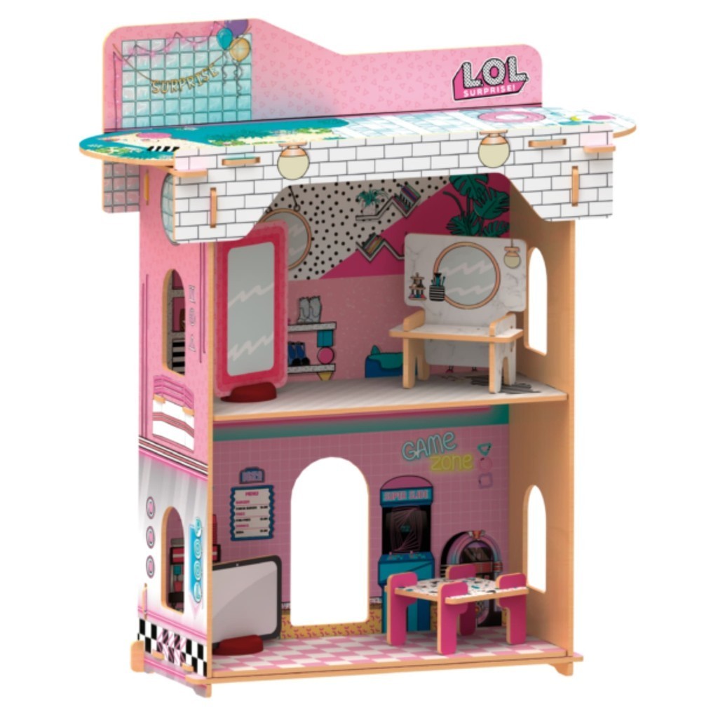 Brinquedo Quebra-Cabeça 3D da Casa da LOL Surprise - Xalingo 21810 ...