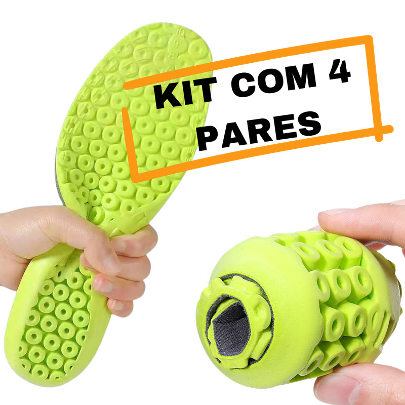 Kit Palmilha para Tenis Ortopedica Trabalho Confortavel Dor