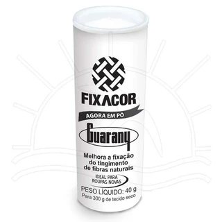 Fixacor para Tecidos Guarany 40g em Oferta na Shopee