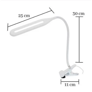 Luminária De Mesa Com Garra Manicure Maquiagem Leitura Usb