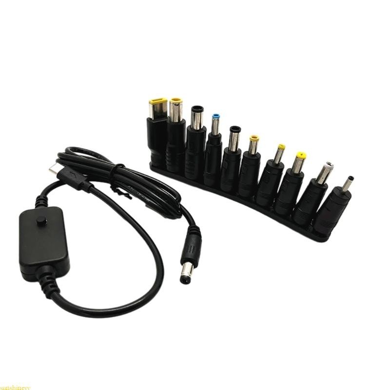 UsbC TypeC A DC5.5x2.1mm 9V 12V 15V 20V PD Cavo di
