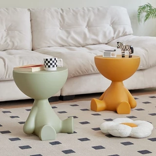 Mesa De Cabeceira De Sala De Estar Em Estilo Nórdico Decoração Moderna Da Casa Do Quarto Cama Sofá