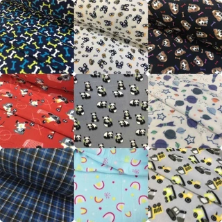 Tecido Soft Estampado 2m X 1,60m Para Mantinhas Pets Fleece