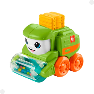 Carrinho Infantil Motoniveladora Colorido HRP27 - Mattel