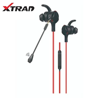 Fone Gamer de ouvido com microfone para celular jogos earphone Xtrad
