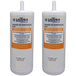 Latina Original Kit 2 Filtros P655 P/ Pn535/Vitamax/Purifive