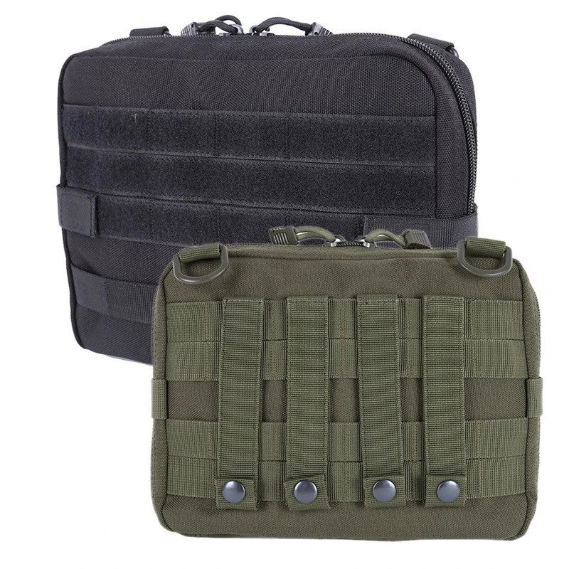 Molle Outdoor Admin Push 1000D algodão duro EDC Utividade Louches Ferramentas Saco EMT Utividade Mapa Bolso para Caça CS
