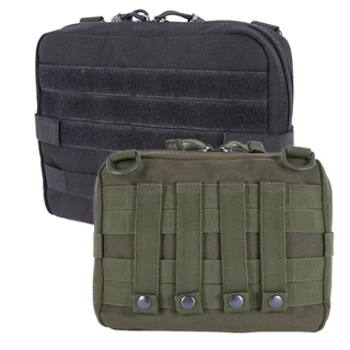 Molle Outdoor Admin Push 1000D algodão duro EDC Utividade Louches Ferramentas Saco EMT Utividade Mapa Bolso para Caça CS