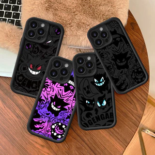 Capinha Capa Samsung A15 A14 A54 A12 A55 A35 A13 A05S A04E A03 A11 A23 A32 A34 A50 A71 Desenho animado Gengar Capa Para