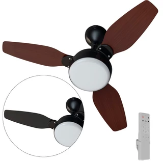 Ventilador de teto Led 3 pás Inverter dupla face com controle remoto - Legacy Ventisol