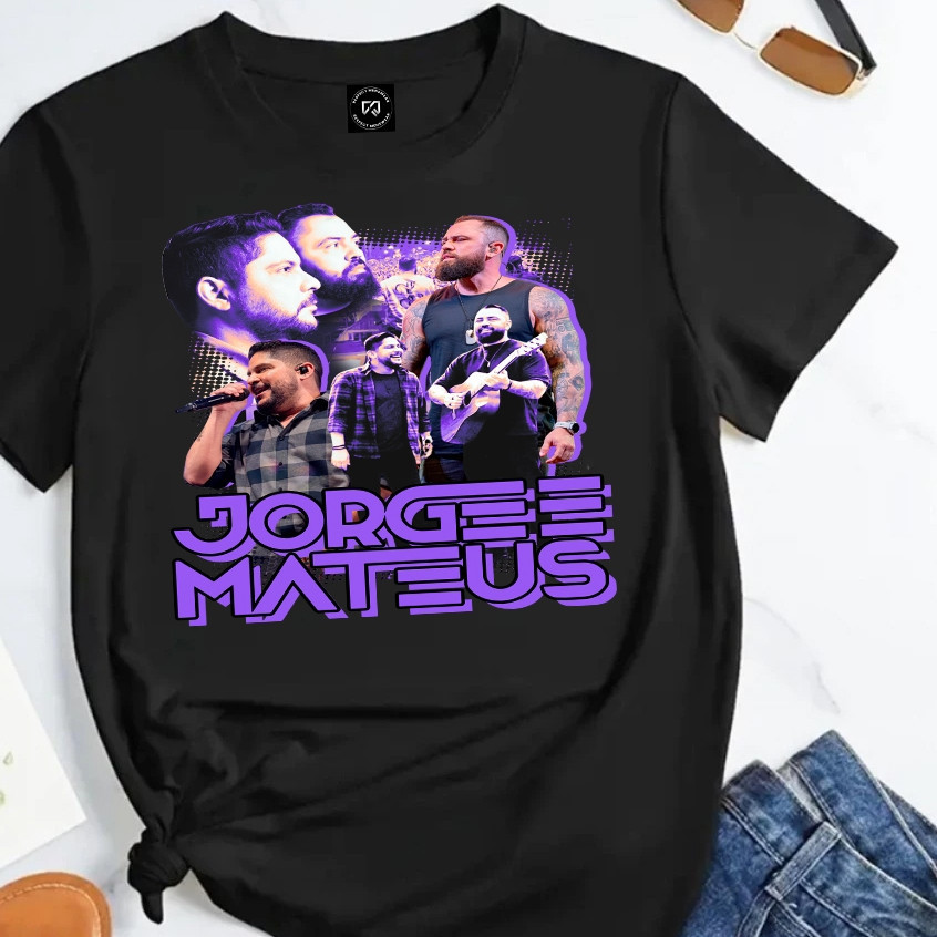 Camiseta Shirt Feminina Jorge e Mateus Turne 20 anos Sertanejo Show ...
