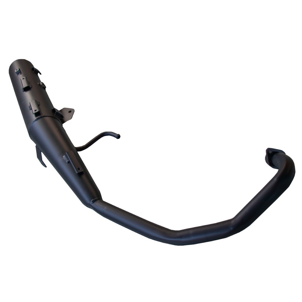 ESCAPAMENTO ESCAPE YBR 125 FACTOR 12/13 MODELO ORIGINAL PRET