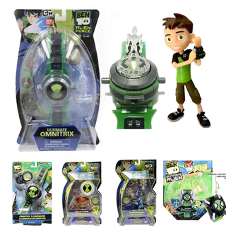 Novo Projetor De Relógio Ben 10 ULtimate Omnitrix Protetor Da Família Terra Ação Figura Set Toys Kid Gift