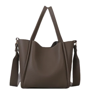 Bolsa De Couro Macio De Grande Capacidade Tote VB95134