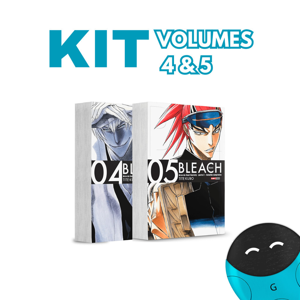 Kit Mangás Bleach Remix - Vols. 4 e 5 (Panini, lacrado) | Shopee Brasil