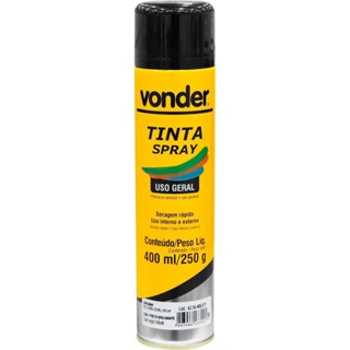 Tinta spray de uso geral 400 ml - Vonder