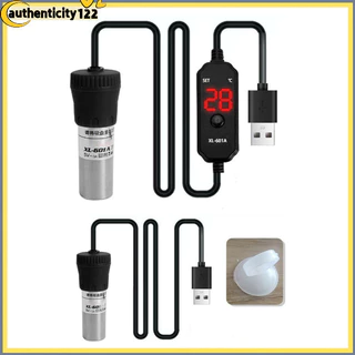 Aquecedor Submersível juk Aquário 20W/25W Mini Ajustável Com Display Digital Temperatura Externa