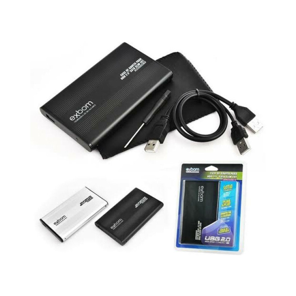 Contenitore Per Dischi Rigidi In Alluminio Da 2,5" USB 2.0 Per - Foto 10