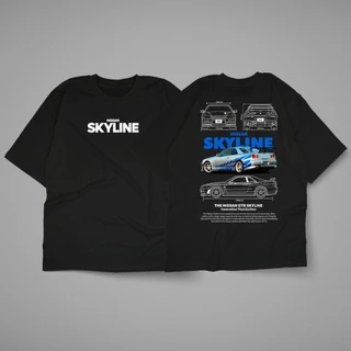 Camisetas Camisas Skyline e Lancer vários modelos unissex Lançamento 100% algodão