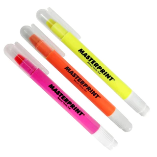 Kit de Marca Texto Gel com 3 cores Masterprint - MP613