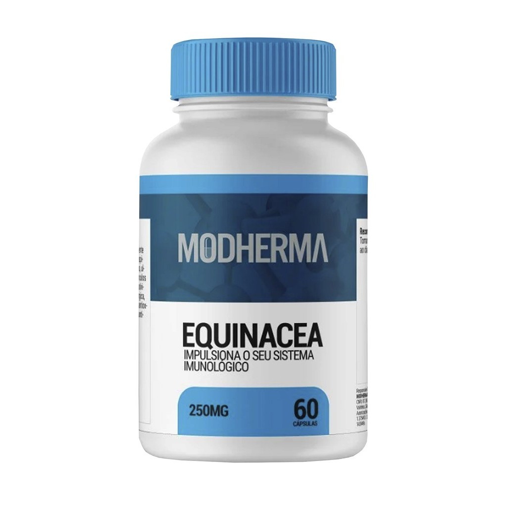 Equinácea Purpurea 250mg 60 Caps. Aumenta Imunidade Modherma | Shopee ...