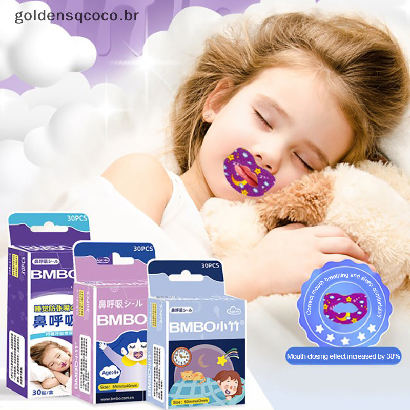 COCO 30Pcs Adesivos Anti-Ronco Para Crianças O Nariz Adulto Melhorando ...
