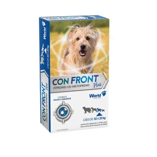 Pipeta Confront Plus Antipulgas Cães 10 a 20kg Fipronil em Oferta na Shopee