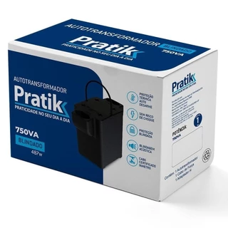 Transformador Pratik 750VA Blindado Bivolt em Oferta na Shopee