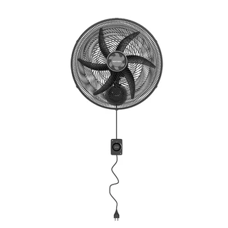 Ventilador de parece 50 Cm Ventisol Monta fácil Preto 127v