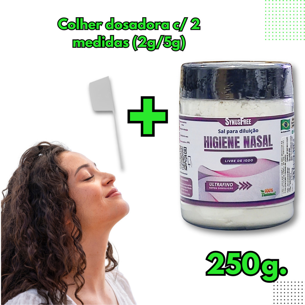 Sal De Enjuague Nasal (suelta) · Incluye Cuchara Medidora · 120 Aplicaciones · Envase De Recarga