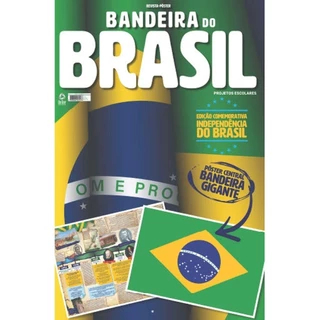 Revista Pôster Bandeira do Brasil Projetos Escolares