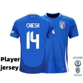 Camisa De Jogador 24/25 Itália Tamanho S-2XL Pode Ser Personalizada Com Qualquer Nome E Número