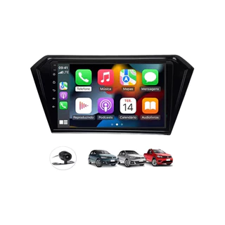 Kit Multimídia Gol Voyage Saveiro G7 17 / 23 9 Pol Android 13 Carplay Gps 2/32GB - ADAK