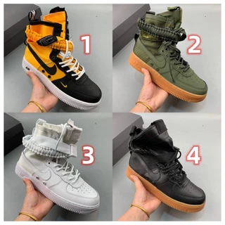 Gao Bang SF-AF1 Meio WMNS Alto Zíper Sapato Casual