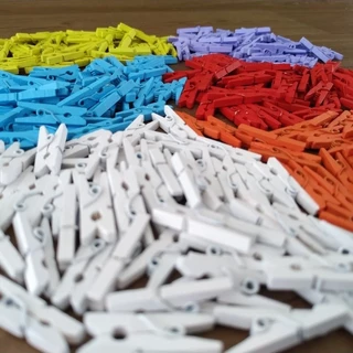 Mini pregador / Mini prendedor 2,5cm pacote - 50 unidades
