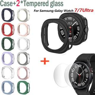 Para Relógio Samsung Galaxy Watch 7 40mm 44mm Smart PC Protect Shell Protector Watch7 Caixa Protetora De Estrutura Ultra 47mm