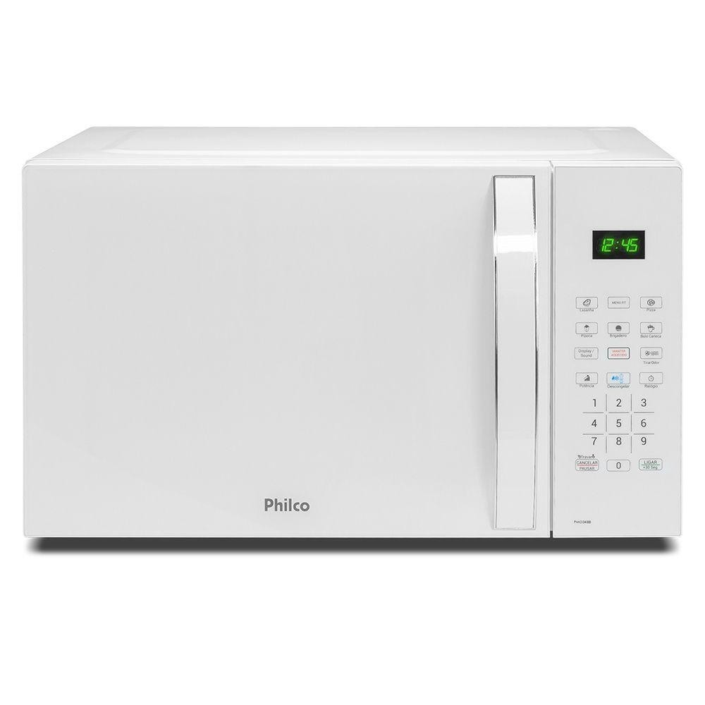 Micro-Ondas Philco 34 Litros Branco 220V PMO34BB