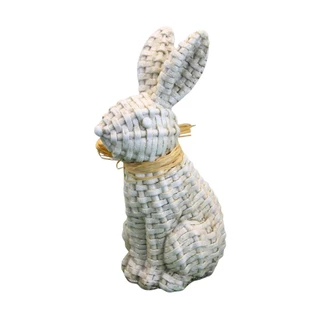 Coelho Grain Rústico – 11,5 x 8,5 x 20 cm em Oferta na Shopee