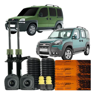 Kit Amortecedor Dianteiro Batente Coifa Coxim Doblo Adv 2003 A 2019 em Oferta na Shopee