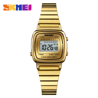 SKMEI 1901 Fashion Luxury Small Dial Digital Women's Watch Calendar Waterproof Sports