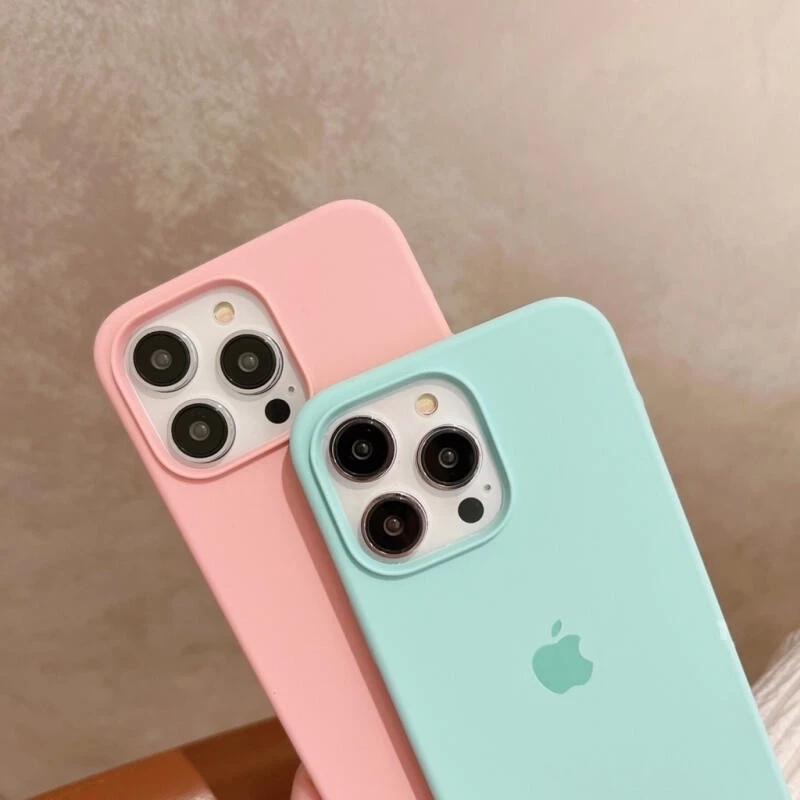 Capa Silicone Líquido Para iPhone 16 16 Pro 16 Plus 16 Pro Max 15 14 13 12 11 Pro Max 14 15 Plus