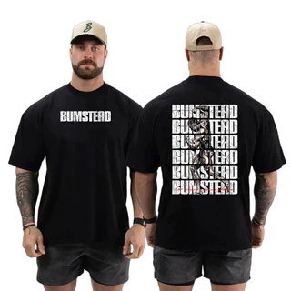 Camiseta Oversized Musculação Grande Algodão Streetwear Casual Treino Academia Bumstead Novo