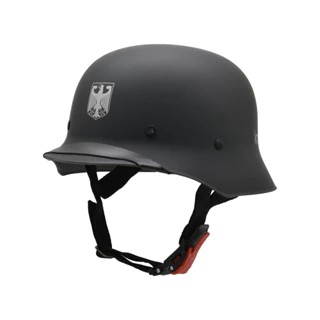 Capacete Coquinho Aberto Kraft Militar Alemão Scooter Moto Elétrica Lançamento