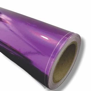 Vinil Adesivo Violeta Metalico 30 CM x 1mt