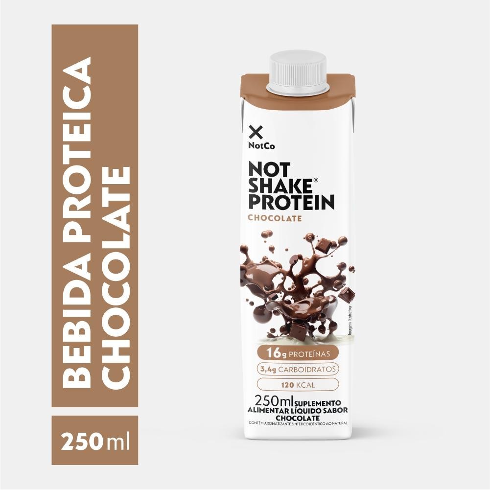 Bebida Proteica NotCo NotShake Protein 16g Chocolate 250ml | Shopee Brasil