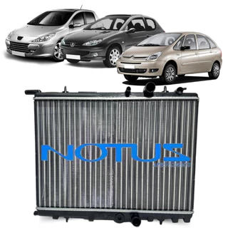 Radiador Notus Peugeot 206 207 307 Partner 99 2000 2002 2004 2006 2008 2010 2012 2014 2016