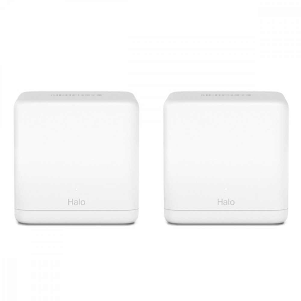 Kit Roteador Mesh Mercusys Halo H30G 2-Pack Gigabit Wi-Fi AC1300