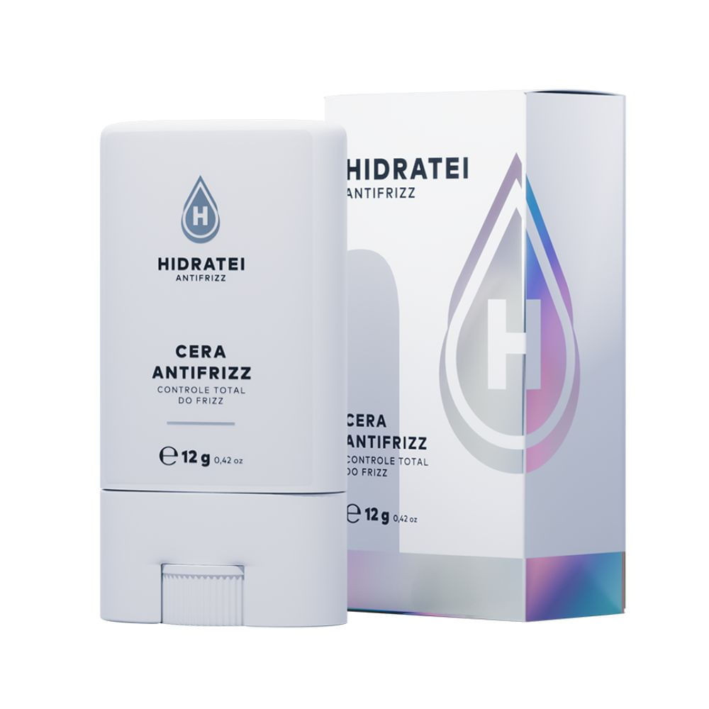 Cera Antifrizz Hydratei Controle Total do Frizz 12g | Shopee Brasil