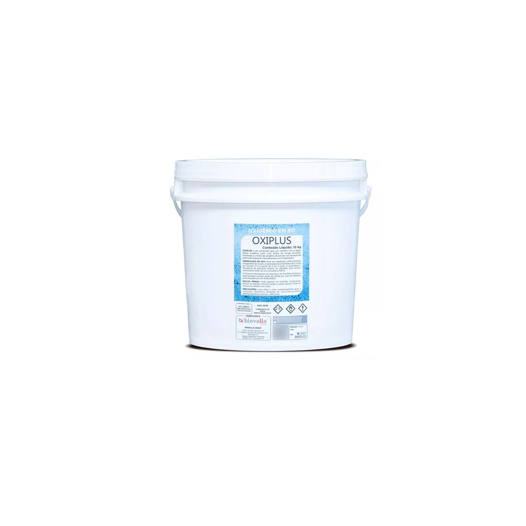 Oxiplus 10kg - Oxigênio em Pó Biovalle | Shopee Brasil