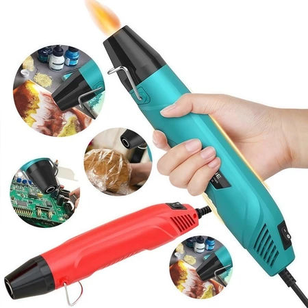 Mini soprador pistola ar quente de mão portátil ferramenta de calor 110v 